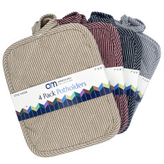 4 Pack Potholders