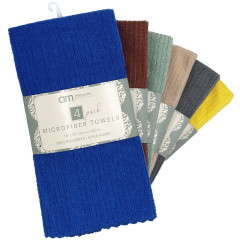 4 Pack Microfiber Towels