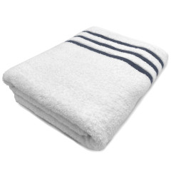 Large Striped Bath Towel