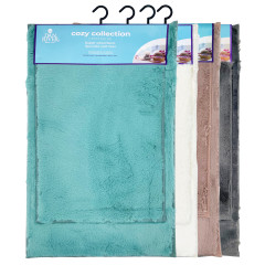 2 Piece Plush Bath Mat Set