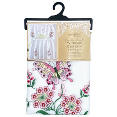 Butterfly Window Curtain Set