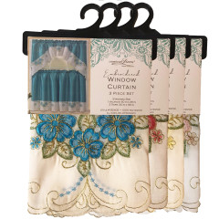 Floral Curtain Set