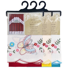 Butterfly Curtain Set
