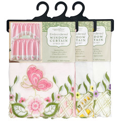 Butterfly Window Curtain Set