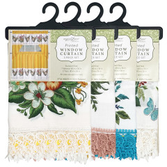 Printed Window Curtain Set