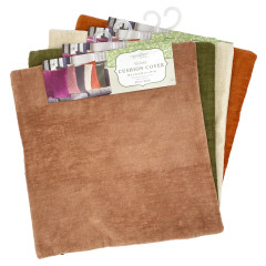 18" Soft Chenille Cushion Cover