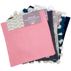 Assorted Solid Cushion Covers