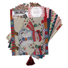  Holiday Tapestry Table Runner